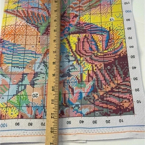 Crosstitch kit, hummingbird pattern, was opened and never used - Picture 5 of 10